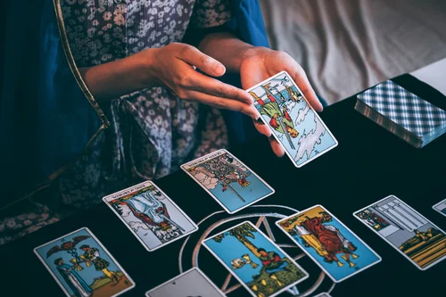 タロット占いを受けて結果が出ている