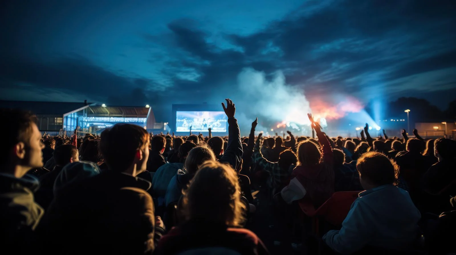 フェスで盛り上がって推し活している